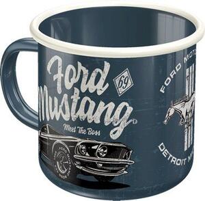 Plechový hrnek - Ford Mustang (The Boss)