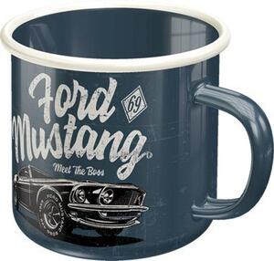 Plechový hrnek - Ford Mustang (The Boss)