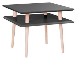 Konferenční stolek SQUARE 55x55x45cm - grafitový