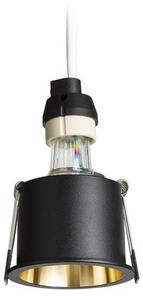 ORCO zápustná černá/zlatá 230V GU10 9W - RED - DESIGN RENDL