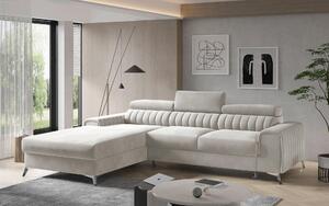 ROHOVÁ SEDAČKA, textil, béžová MID.YOU - Sedací soupravy, Online Only