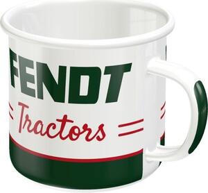 Plechový hrnek - Fendt Tractors