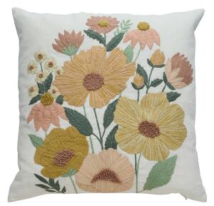 Lene Bjerre Bavlněný povlak na polštář Vimina Off White - 50 x 50 cm LB301