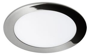SLENDER R 17 zápustná černý chrom 230V LED 12W 3000K - RED - DESIGN RENDL