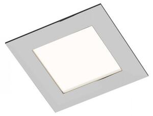 SLENDER SQ 8 zápustná černý chrom 230V LED 3W 3000K - RED - DESIGN RENDL