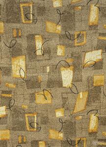 CONDOR CARPETS Metrážový koberec LIBRA 300, šíře role 400 cm, Hnědá, Vícebarevné