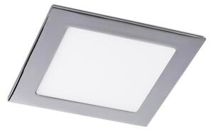 SLENDER SQ 17 zápustná černý chrom 230V LED 12W 3000K - RED - DESIGN RENDL