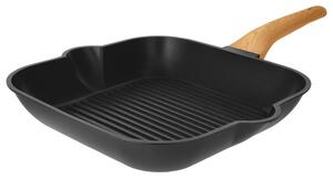 Silvercrest® Grilovací pánev / Pánev z hliníkové litiny, Ø 28 cm (hranatá) (100404740001)