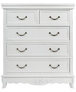 Komoda Elegance MDF bílá