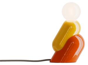 Ferroluce Stolní lampa TATA, v. 20,2 cm, 1xG9 Barva: Žlutá - oranžová