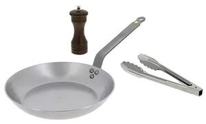 Tradiční pánev de Buyer 26 cm ocel ocel
