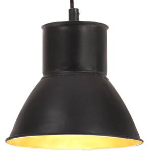 Závěsné svítidlo 25 W černé kulaté 17 cm E27 320573