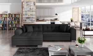 ROHOVÁ SEDAČKA, textil, antracitová MID.YOU - Sedací soupravy, Online Only