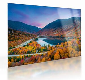 Skleněný obraz - White Mountain, New Hampshire, USA (70x50 cm)