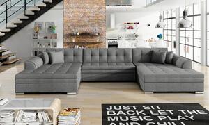 SEDACÍ SOUPRAVA, textil, šedá MID.YOU - Online Only sedačky, Online Only