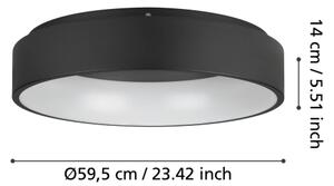 Eglo 390051 - LED Stmívatelné stropní svítidlo MARGHERA LED/35,2W/230V 3000K