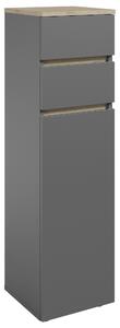 MIDI SKŘÍŇKA, antracitová, barvy dubu, 30/108/30 cm home24 - Koupelnové série, Online Only