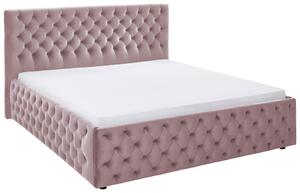 ČALOUNĚNÁ POSTEL, 140/200 cm, šeříková home24 - Manželské postele, Online Only