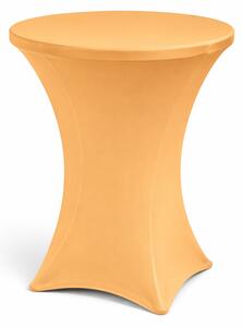 Strečový potah na bistro stolek Ø 80 cm – elastický ubrus (více barev) barva Zlatá