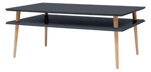 KORO HIGH Konferenční stolek široký 110x70cm - grafitový