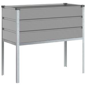 Truhlík Světle šedá 100 x 45 x 90 cm Pozinkovaná ocel
