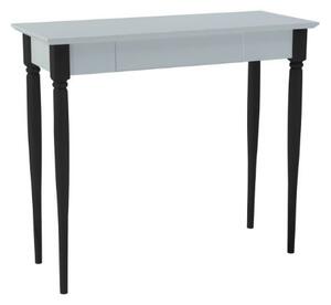 Psací stůl MAMO 65x40cm - Černé nohy / světle šedá