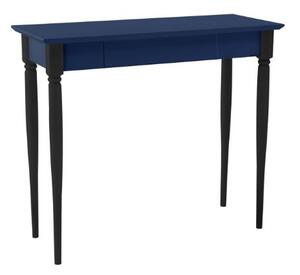 Psací stůl MAMO 65x40cm - Námořnická modř / Černé nohy