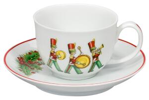 Vista Alegre CHRISTMAS MAGIC Sada 6 kávových šálků s podšálky