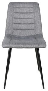 ŽIDLE, černá, tmavě šedá Xora - Jídelní židle