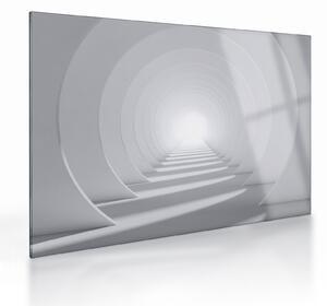 Skleněný obraz - 3D tunel (70x50 cm)