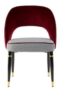 Kayoom Židle Courtney 525 Set 2 ks Červená / Zlatá