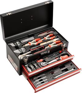 YATO Skříňka s nářadím 1/2", 1/4" 80 ks Yato