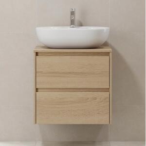 Koupelnová skříňka TRONDHEIM pro umyvadlo 60 cm dub