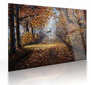 Skleněný obraz - Duch lesa (70x50 cm)
