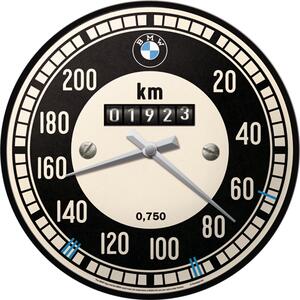 Nástěnné hodiny - BMW (Tachometr)
