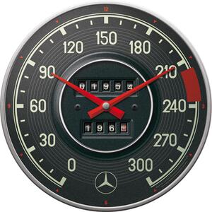 Nástěnné hodiny - Mercedes-Benz tachometr