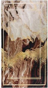 Hnědo-krémový pratelný koberec 160x230 cm – Vitaus