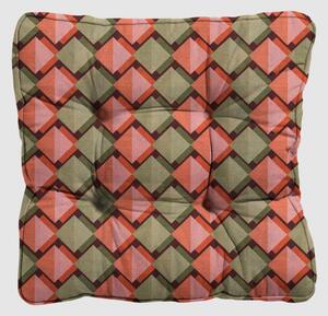 Podsedák na židli CUSHIO 50x50 cm - více variant Barva: Hnědá