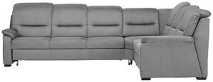 ROHOVÁ SEDAČKA, textil, šedá Beldomo Comfort - Sedací soupravy