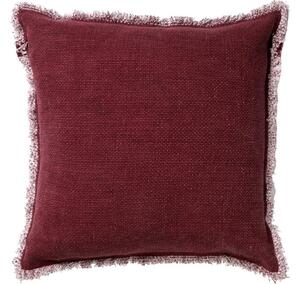 Dekorační povlak na polštář BURTO MERLOT 45x45 cm, vínový