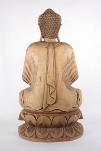 Soška Buddhy dřevěný velký