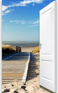 Fototapeta na dveře BEACH DUNE 86x200 cm