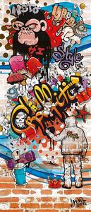 Fototapeta na dveře GRAFFITI 86x200 cm