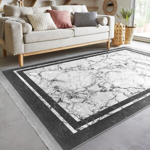 Bílo-šedý koberec běhoun 80x200 cm – Mila Home