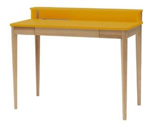 Psací stůl ASHME š 110 x hl 56 x v 75cm - žlutý