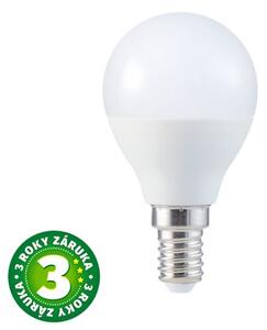 Prémiová LED žárovka E14 3W 250lm G45 teplá, ekv. 25W, 3 roky záruka