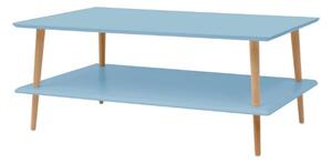 KORO LOW Konferenční stolek š110 x hl70cm modrý