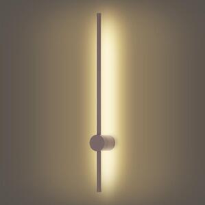 Brilagi - LED Venk. nást. svít. AURA LED/12W/230V 3000K IP54 65 cm hnědá CRI 90