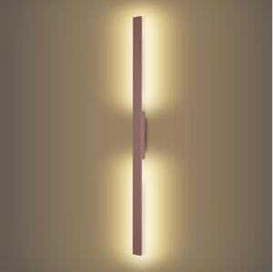 Brilagi - LED Venk. nást. svít. LUNA LED/24W/230V 3000K IP65 100 cm hnědá CRI 90