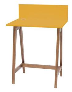 LUKA Psací stůl 65x50cm Dub žlutý